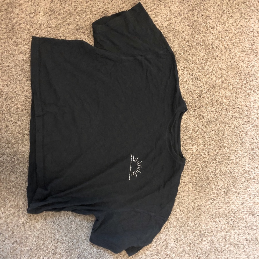 Target embroidery graphic tshirt